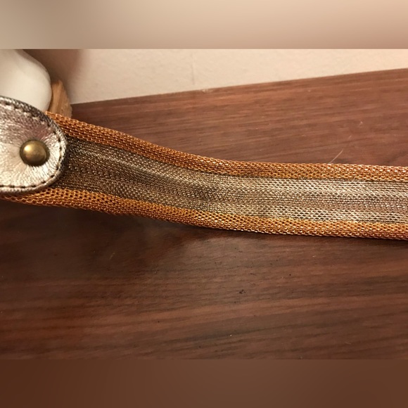 Mesh belt gold silver size medium - Picture 8 of 11
